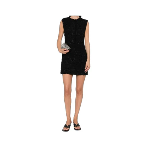Tweed Sleeveless Mini Dress