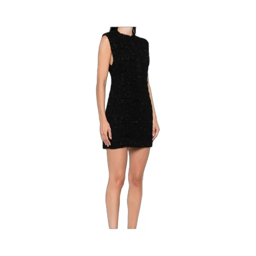Tweed Sleeveless Mini Dress