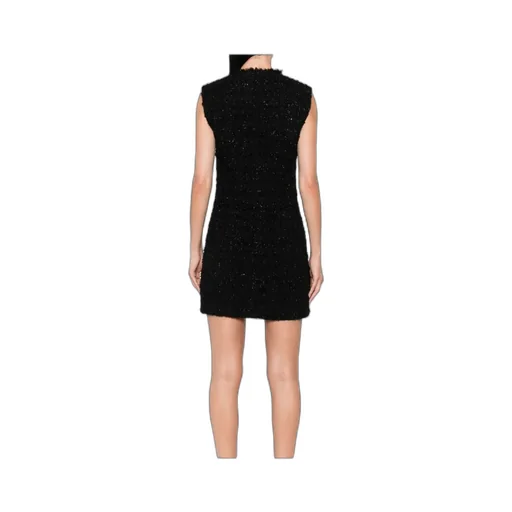 Tweed Sleeveless Mini Dress
