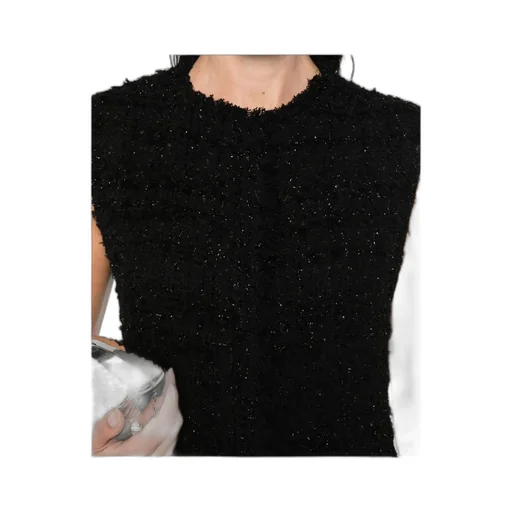 Tweed Sleeveless Mini Dress