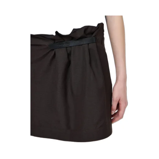 Jw Anderson Gather Detailed Mini Skirt