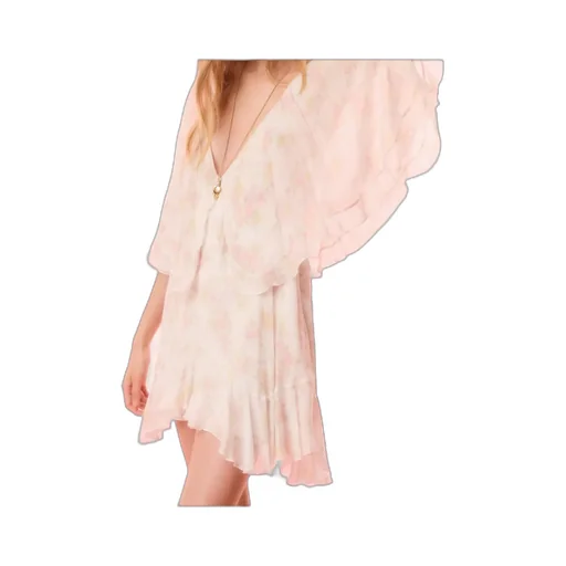 Avaline Ruffled Floral-Print Dress