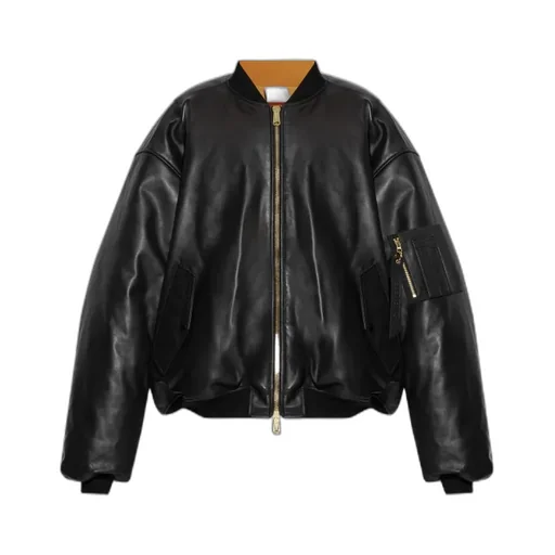 Vetements Oversized Leather Jacket