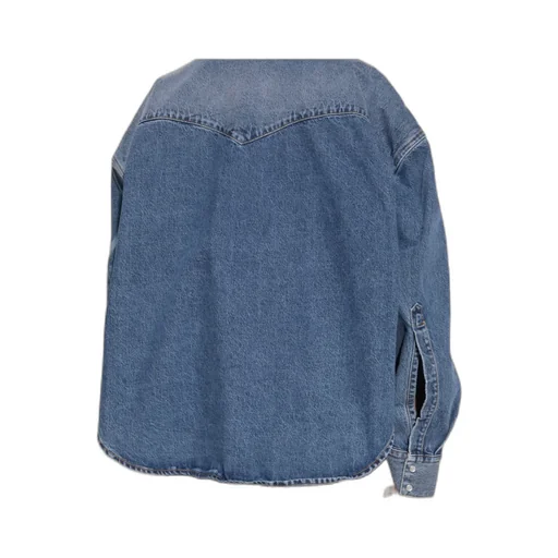 Vetements Long-Sleeved Denim Shirt