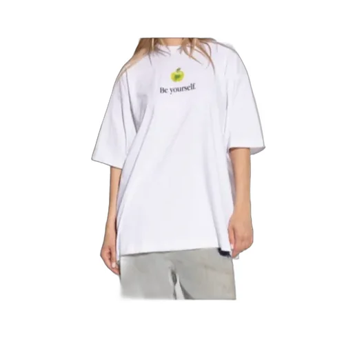 Apple-Print T-Shirt
