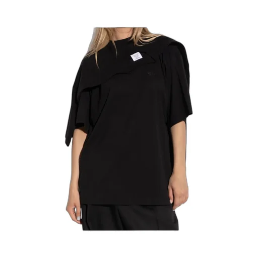 Vetements Logo Embroidered Short-Sleeved T-Shirt