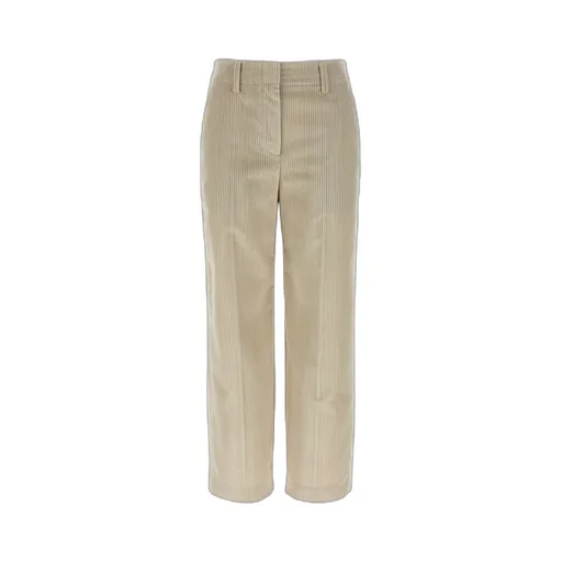 Brunello Cucinelli Corduroy Straight Leg Trousers