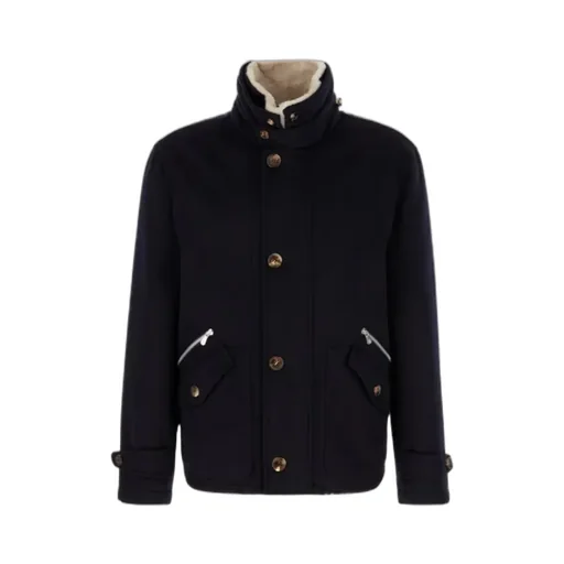 Padded Cashmere Jacket