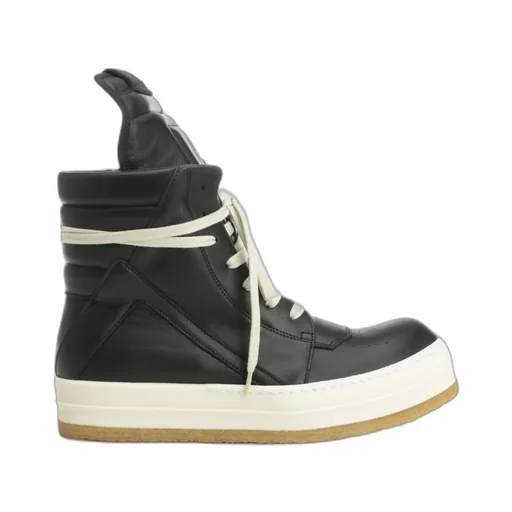 Geobasket Padded Leather High-Top Sneakers