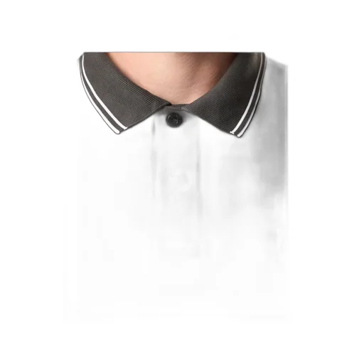 Stone Island Logo Patch Buttoned Polo Shirt