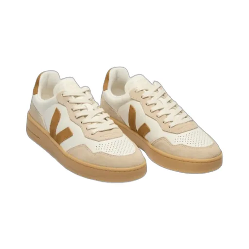 Veja V-90 Lace-Up Sneakers