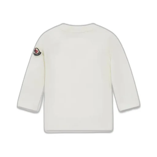 Teddy Bear Motif Cotton T-Shirt With Pocket
