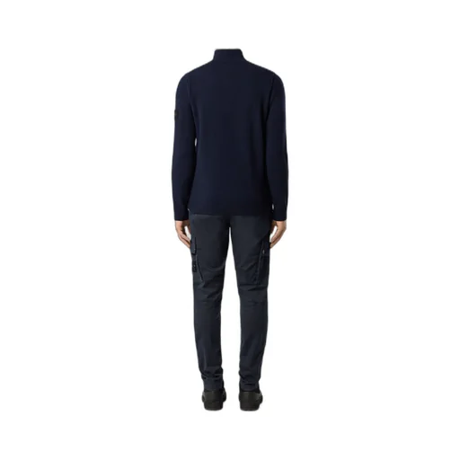 Stone Island Logo Patch High Neck Sweater