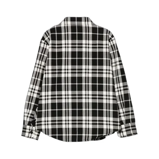 Moncler Enfant Checked Pocket Detail Shirt