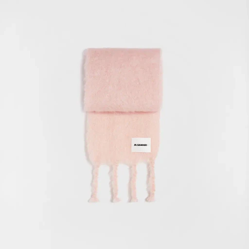 Slim Wool Blend Scarf