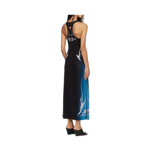 Casablanca Blades Slinky Jersey Dress