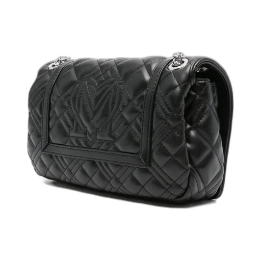 Quilted Logo Shoulder Bag