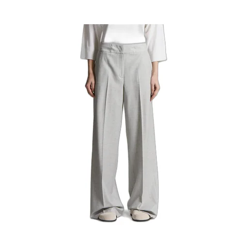 Peserico Pleated Straight Hem Trousers