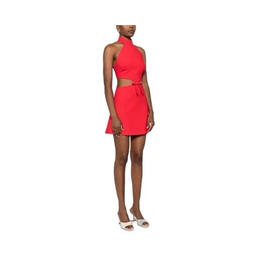 Halterneck Cut-Out Mini Dress