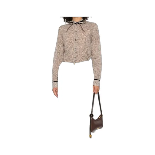 “Les Petits Pois” Shirt In Voile With Bow Detail