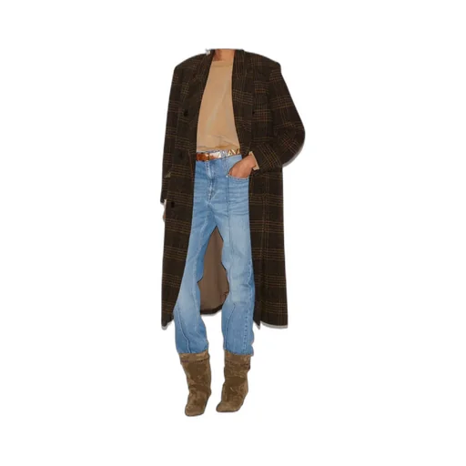 Isabel Marant ÉToile Double-Breasted Long Coat