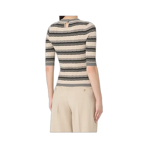 Viscose Crepe T-Shirt