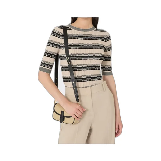 Viscose Crepe T-Shirt