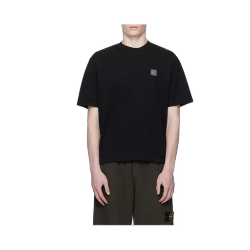 Stone Island Logo Patch Crewneck T-Shirt
