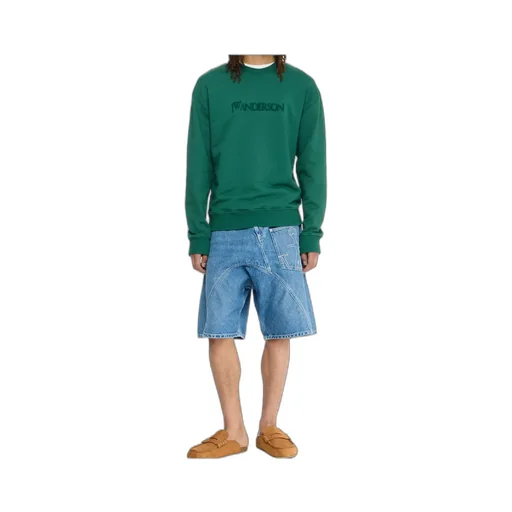 Jw Anderson Logo Embroidered Sweatshirt