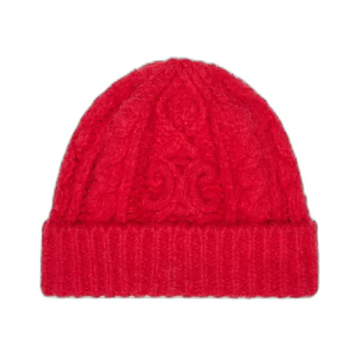 Beanie In Triomphe Brushed Aran Cotton