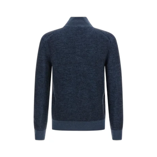 Brioni Half-Zip Mockneck Jumper