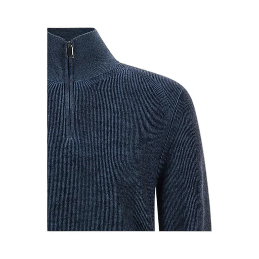 Brioni Half-Zip Mockneck Jumper