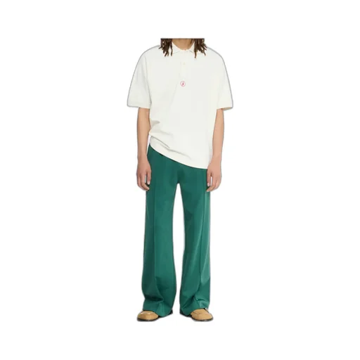 Jw Anderson Anchor Short Sleeved Polo Shirt