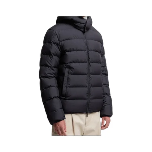 Montbrocq Hooded Short Down Jacket