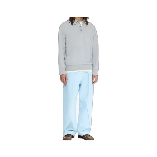 Jw Anderson Rugby Long Sleeved Polo Shirt