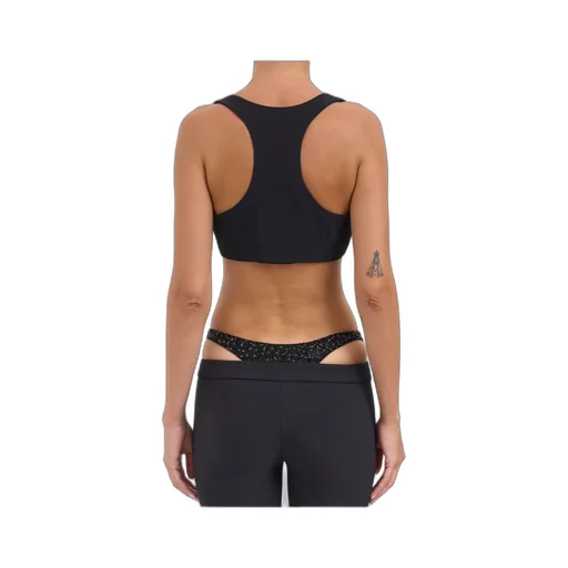 Elisabetta Franchi Embellished Lightweight CrÊPe Top