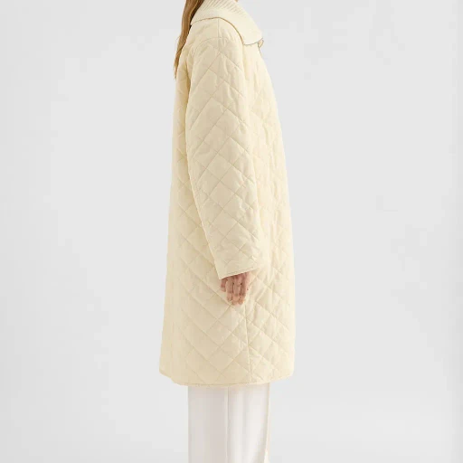 Taffeta Quilted Down Coat