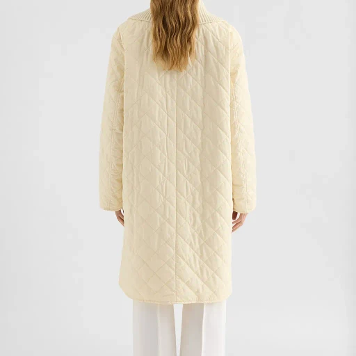Taffeta Quilted Down Coat