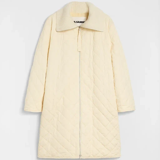 Taffeta Quilted Down Coat