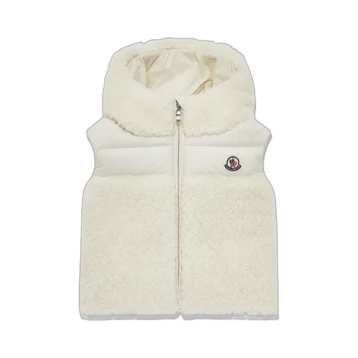 Moncler Enfant Botha Logo Patch Down Vest