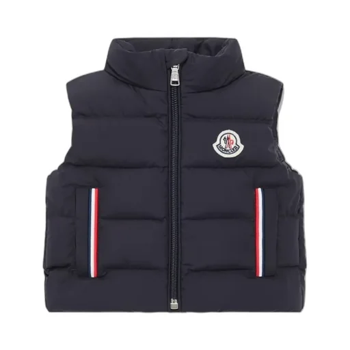 Moncler Enfant Logo Patch Padded Vest