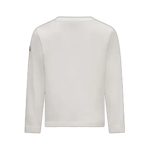 Moncler Enfant Logo Printed Crewneck T-Shirt