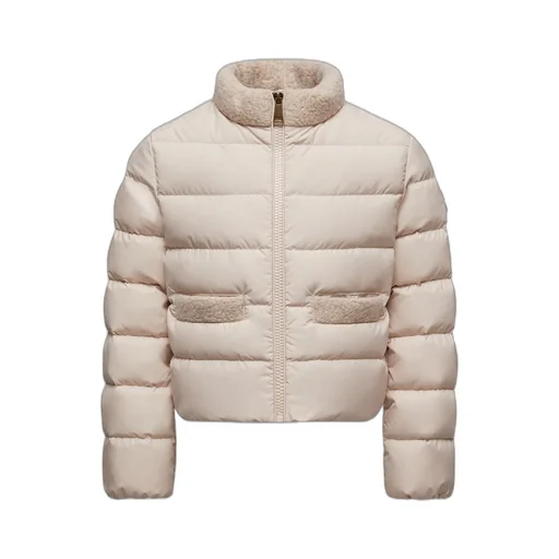 Moncler Enfant Logo Patch Down Jacket