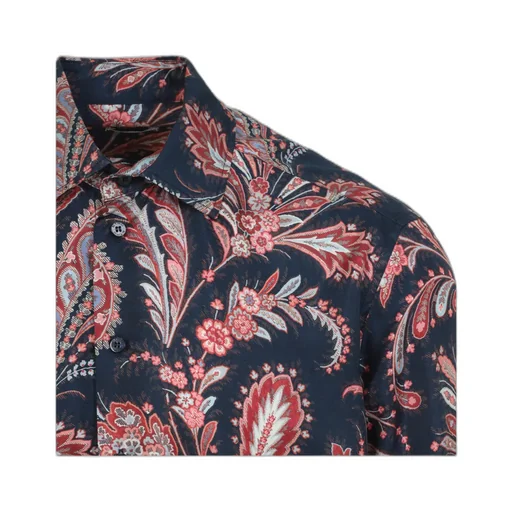 Silk Shirt With Paisley Print