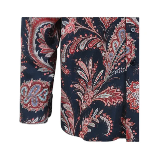 Silk Shirt With Paisley Print