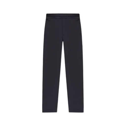 Moncler Logo Patch Straight Leg Pants