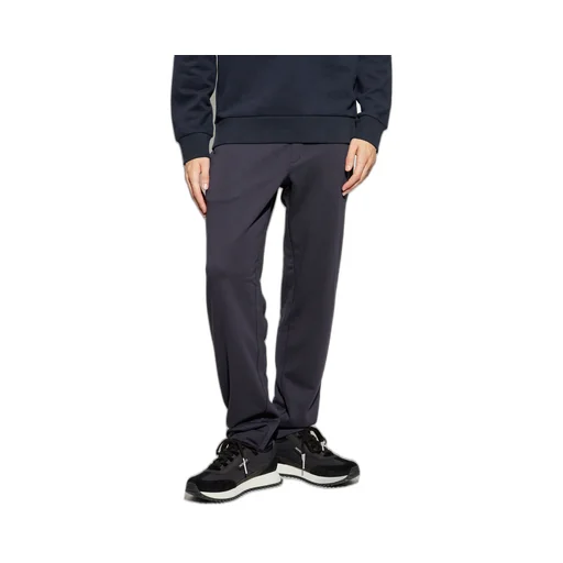 Moncler Logo Patch Straight Leg Pants