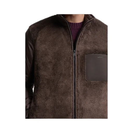 Moncler Livra Reversible Teddy Short Down Jacket