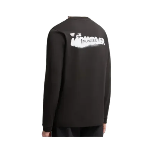 Moncler Graphic Logo Long-Sleeved T-Shirt
