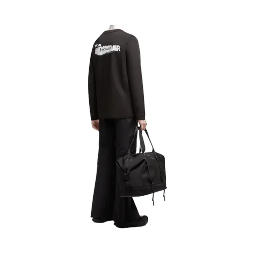 Moncler Graphic Logo Long-Sleeved T-Shirt